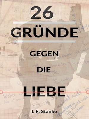 cover image of 26 Gründe gegen die Liebe